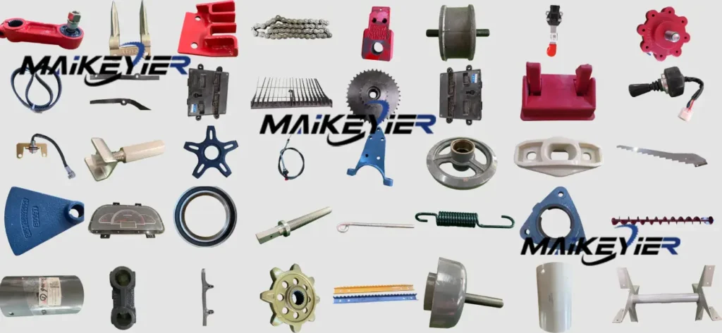lovol parts harvester for sale