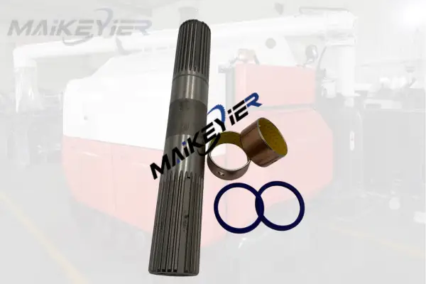 Combine Harvester Parts maikeyier 2 lifting shaft, copper bushing, oil seal, chassis lifting assembly