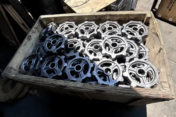 A large shipment of Lovol Combine Harvester Parts to India sprocket lovol combine harvester parts
