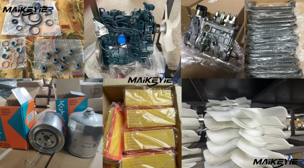 Home maikeyier combine harvester engine parts classification