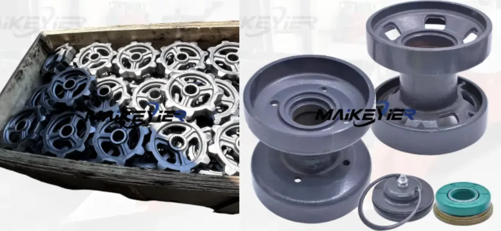 Home forged parts and casting parts