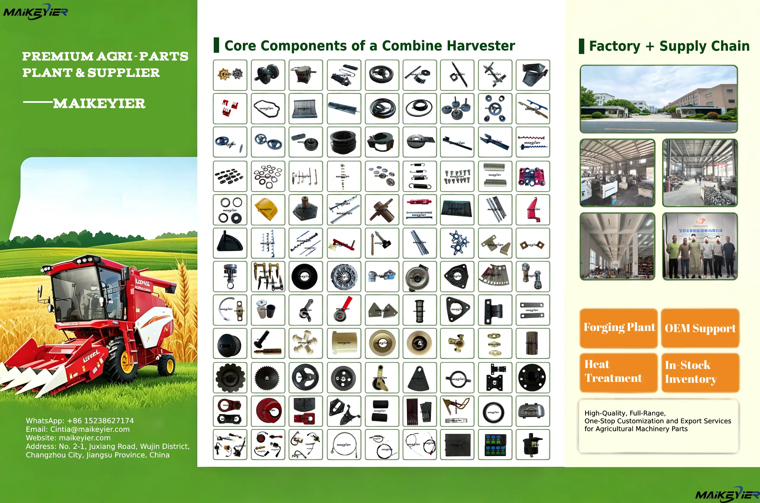 What is Combine Harvester Auger? lovol parts for sale maikeyieir