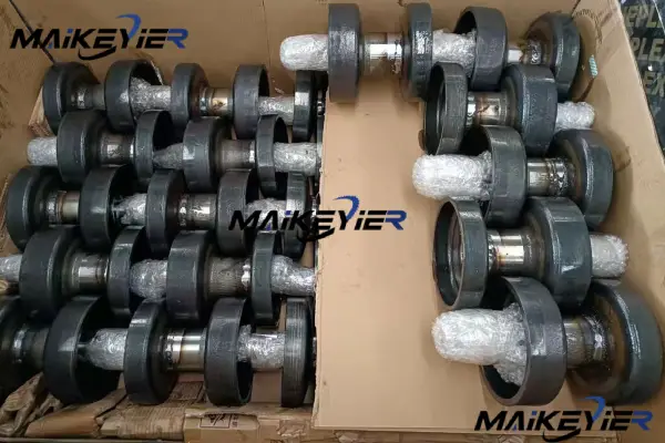 Combine Harvester Track Roller Assembly maikeyier forged steel track rollers