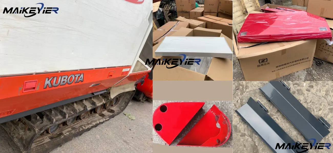 Combine Harvester Sheet Metal Parts: Types, Functions, Materials and Buying Guide maikeyier harvester body parts