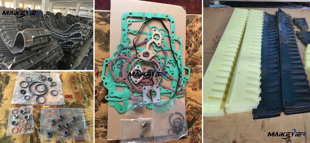 Combine Harvester Rubber Plastic Parts: Types, Applications, Materials and Buying Guide maikeyier combine harvester rubber plastic parts in factory