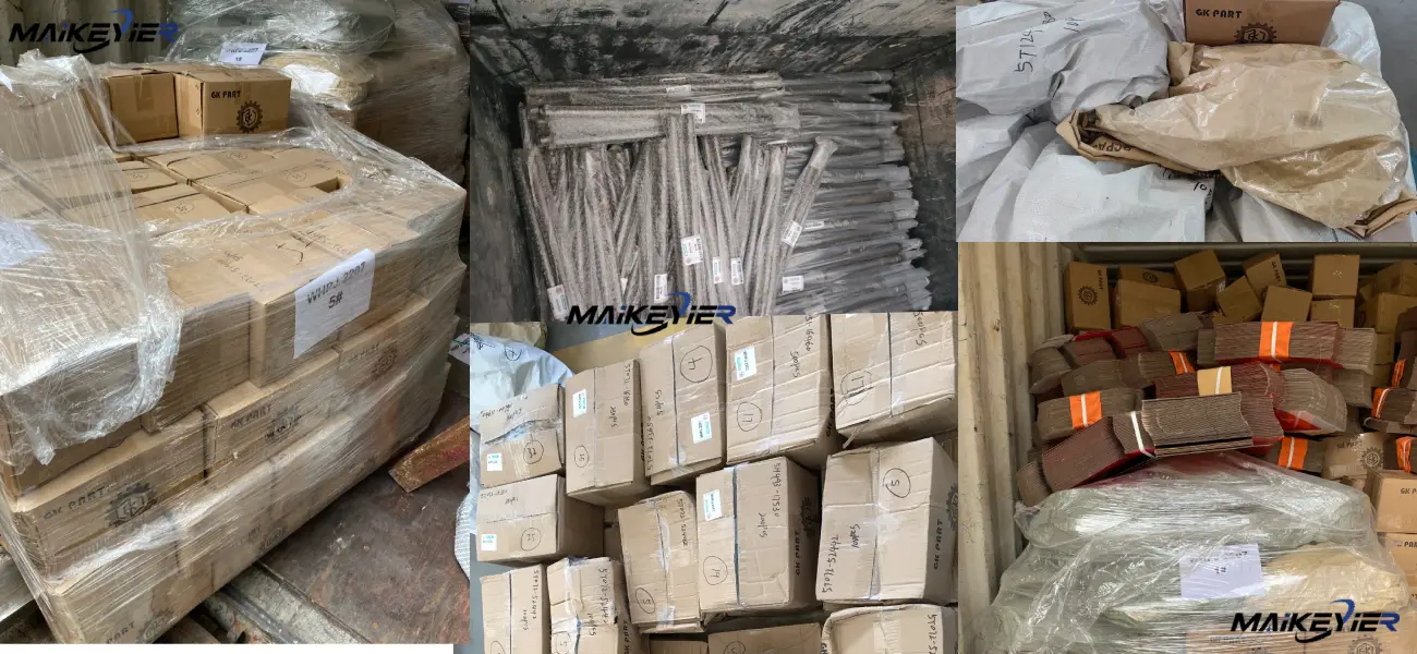 10 Containers of Combine Harvester Parts Shipped to Indonesia case kubota yanmar lovol world harvester parts to indonesia