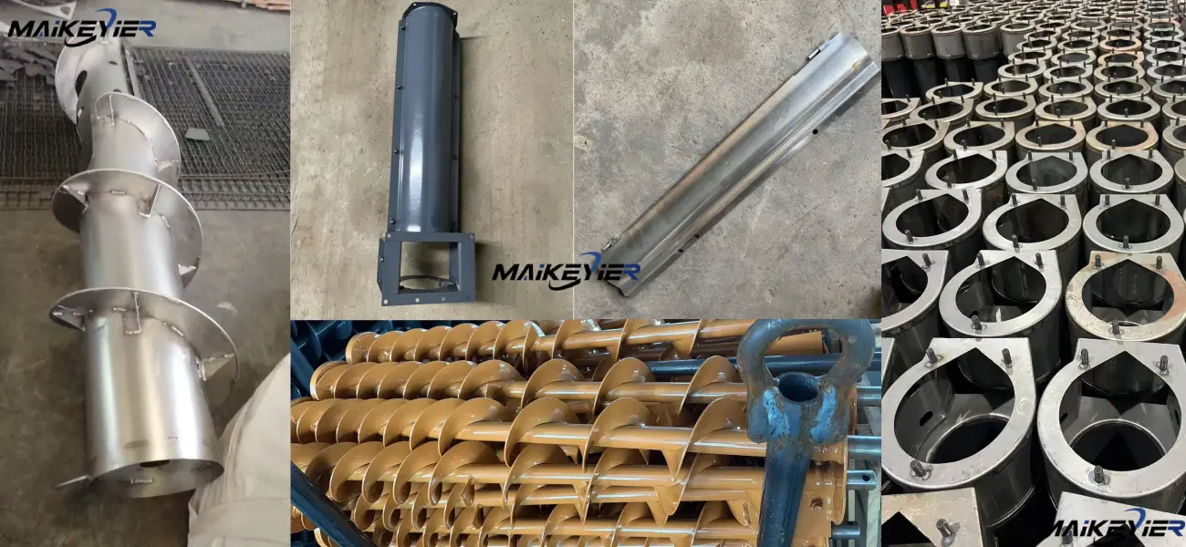Combine Harvester Auger maikeyier combine harvester auger for different crops