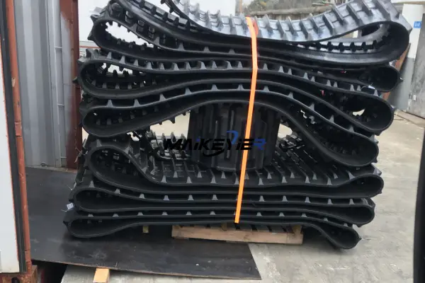 Harvester Tracks Shipped to India